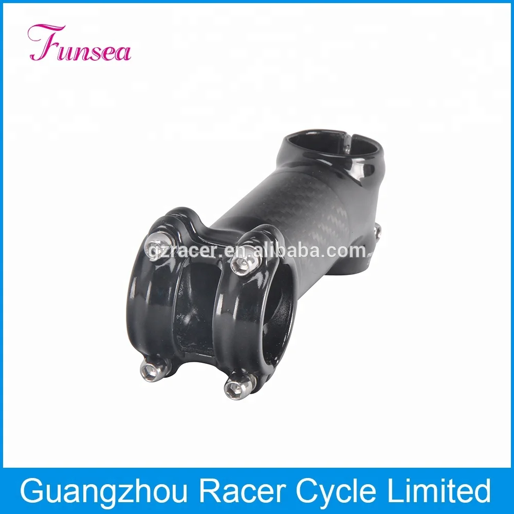 Aluminum alloy new design customized fiber bicycle parts ultra-strong carbon mtb road bike handlebar stem 31.1 - 32.5mm