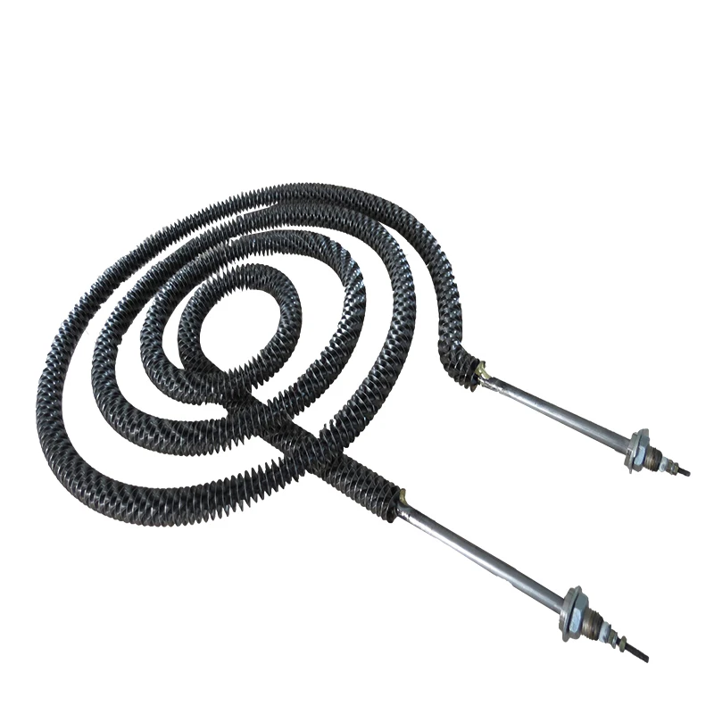 Fin Coil Heating Element Round Shape Finned Heater