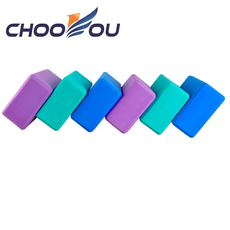 CHOOYOU OEM с пользовательским логотипом красочный домашний тренажерный зал Йога фитнес тренировка упражнения Пилатес блок для