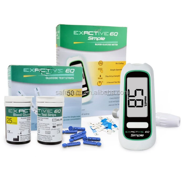 Простой одноразовый одноэтапный глюкометр для диабетиков, тест-полоска для измерения уровня сахара в крови