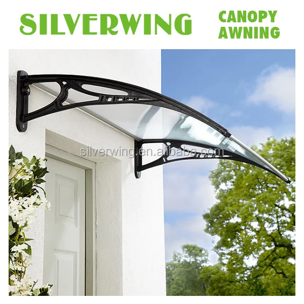 
Plastic outdoor window entrance canopy with Polycarbonate solid/hollow board 