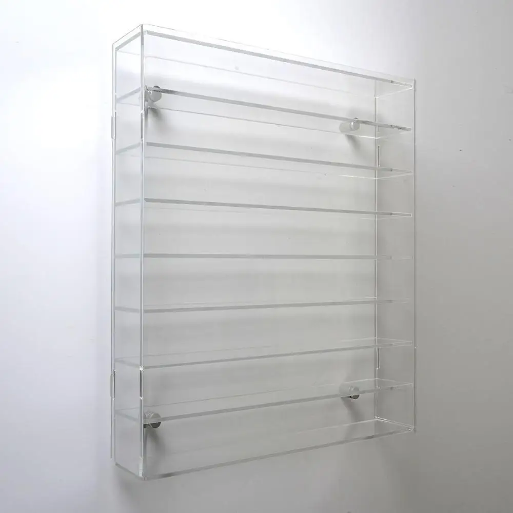 Clear Acrylic Wall Mounting collectables Model Collection Box Model Car Wall Display Case