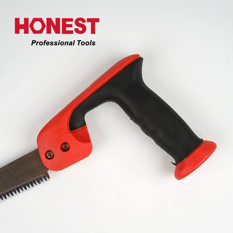 300mm 65 Mn steel hand tool tree cutting Straight Pruning Curving rubber handle garden compass saw