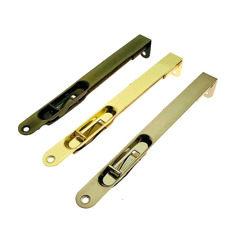 8 Inch Iron Brass Flush Door Bolt