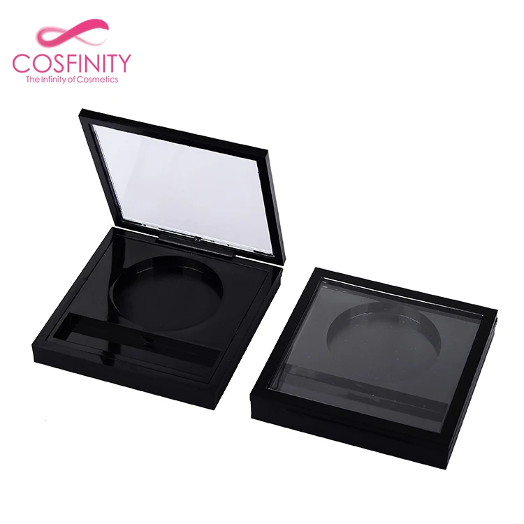 Multifunction loose compact powder case empty eyeshadow palettes packaging empty eyeshadow palette