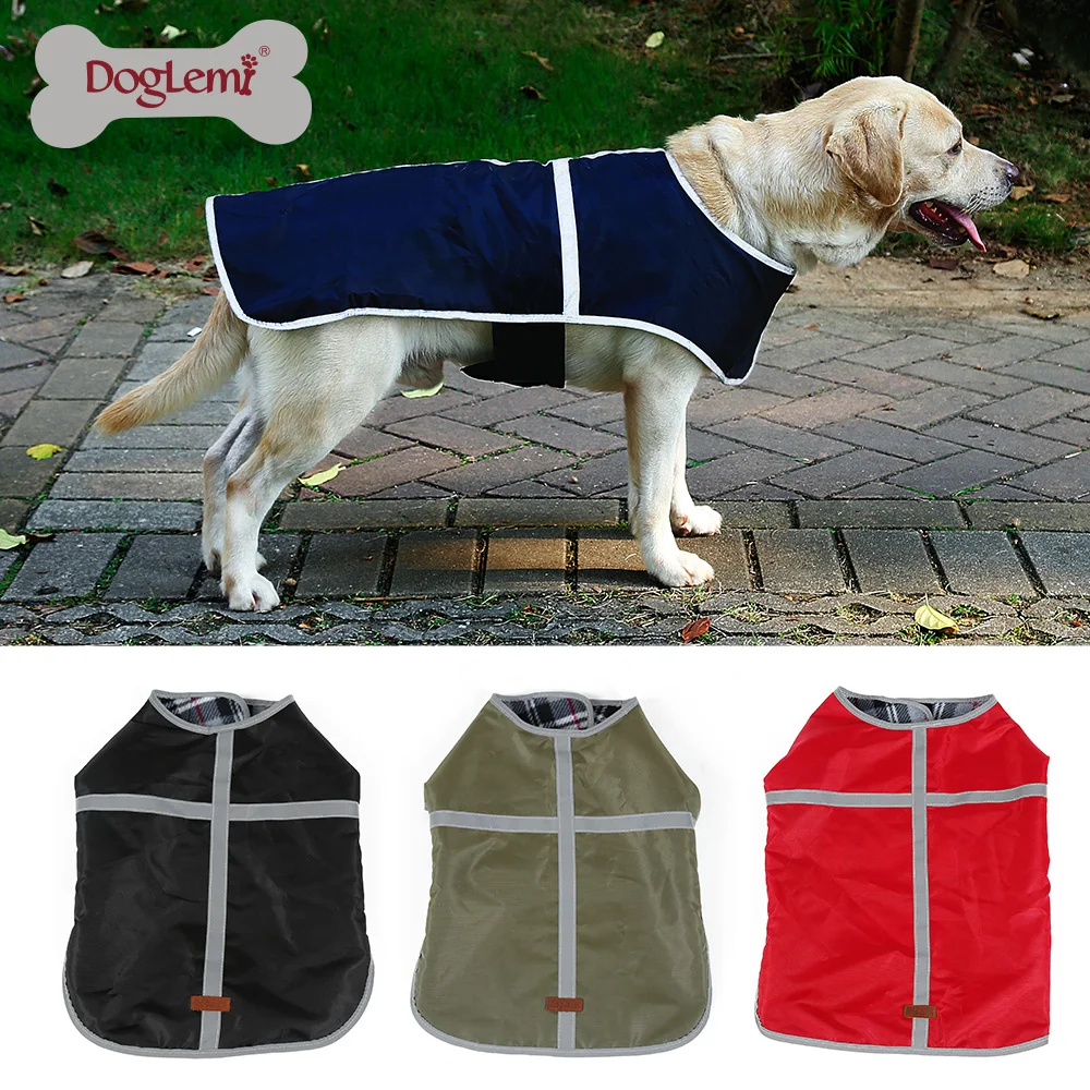 Wholesale Water Resistant Winter Dog Apparel Reversible Hot Pet Clothes