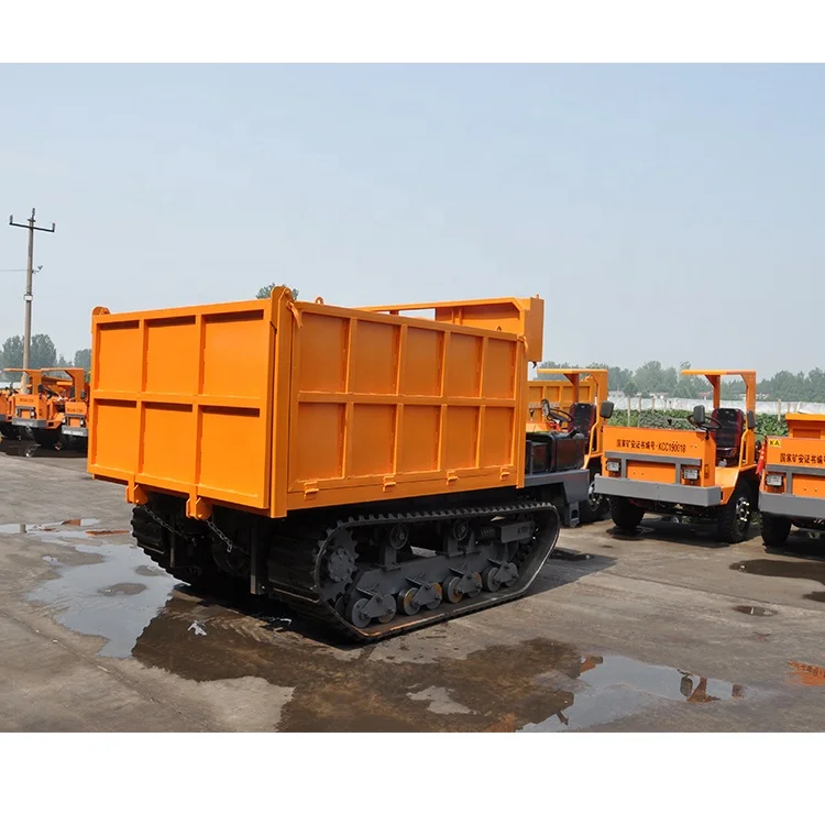 China made 5 ton dump truck by crawler