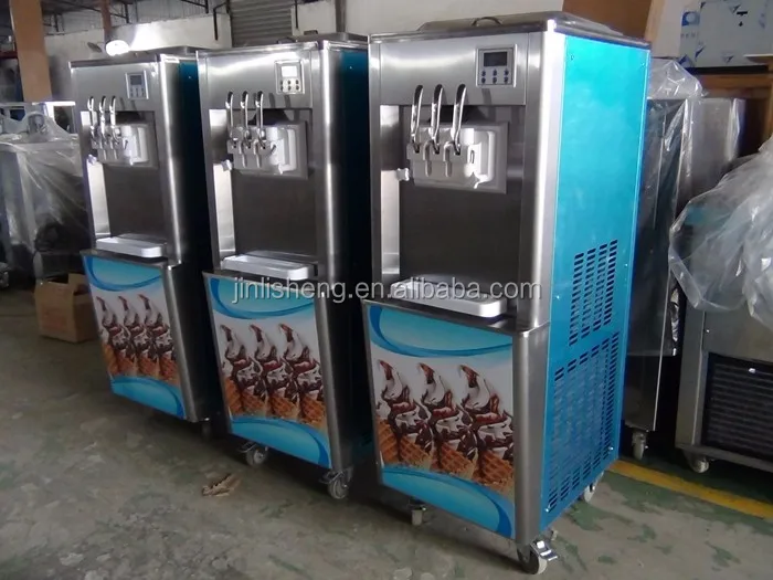 Frozen Yogurt Franchise Business Mobile Food Cart with Frozen Yogurt Machine