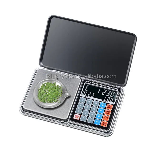 Newest auto price calculator digital jewelry scale mini digital pocket scale