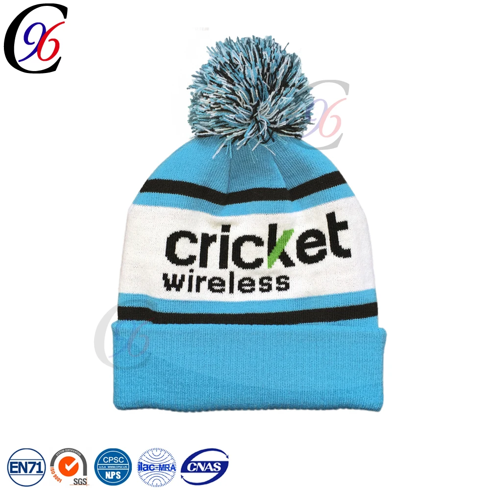 Chengxing winter sports outdoor warm crochet hat knitting beanie hat brands