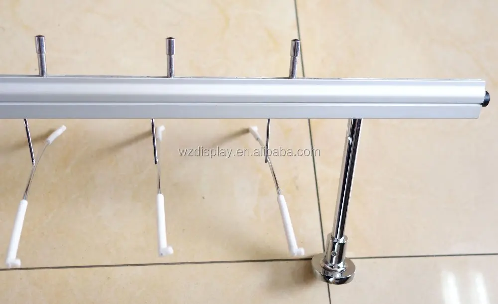 wall mount sunglasses display bar;eyewear display poles;eyeglasses display rods