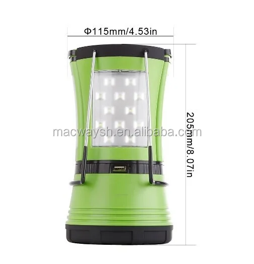 
LED Camping Lantern Flashlights - Hurricane Emergency Tent Light - Backpacking, Hiking, Fishing, & Outdoor 