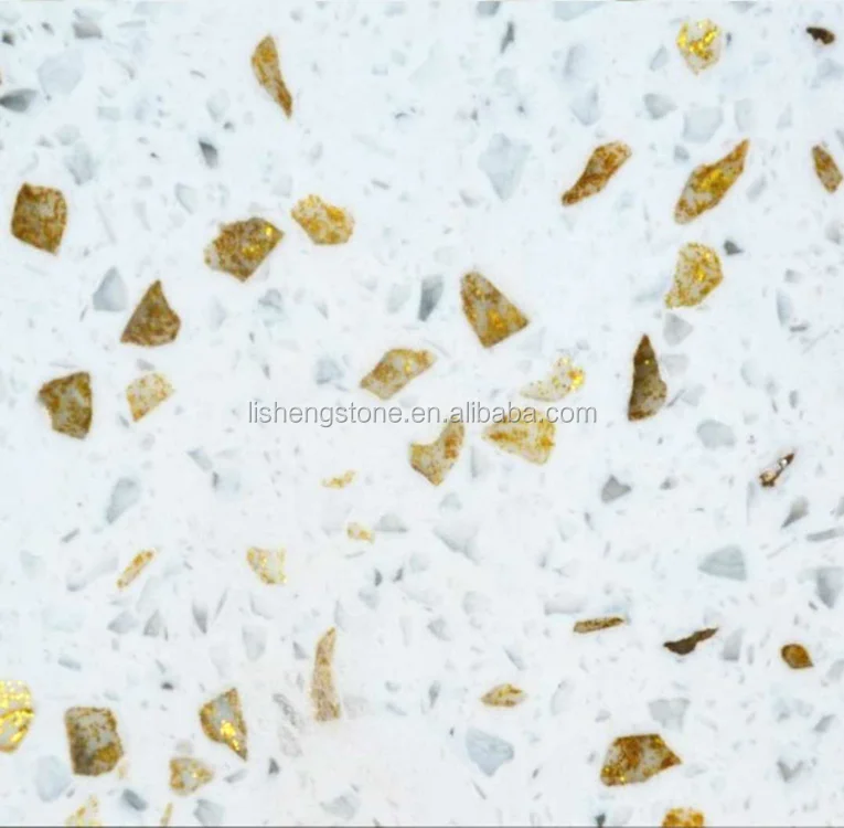 Фиолетовая блестящая стеклянная искусственная кварцевая каменная плитка для столешницы