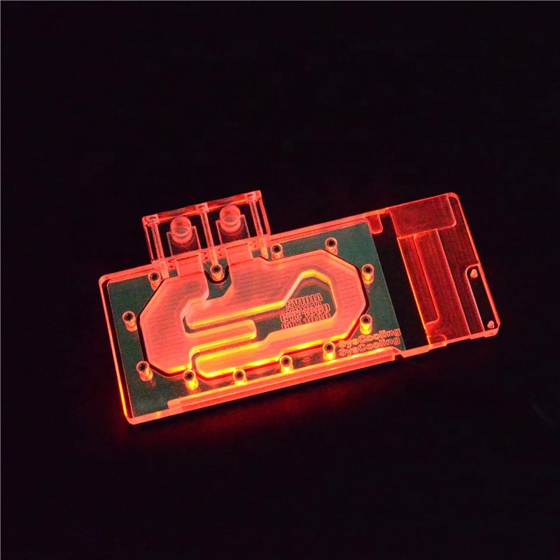 High Quality Liquid Cooler Water Block  Aluminium Water Cooling Heatsink Block Waterblock For CPU GPU