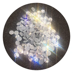 Crystal Castle 4A 10SS clear white flatback rhinestone embellishments wholesale glass hotfix crystals