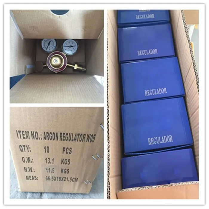 With 20 years experience Middle size Argon pressure gas regulator price