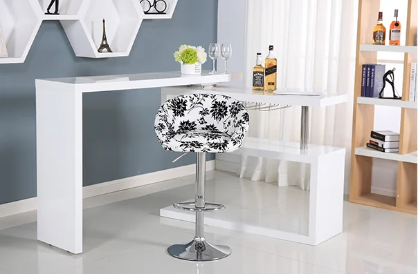 
Wholesale PU seat bar chairs with metal legs/Bar Chairsilla de barbero 