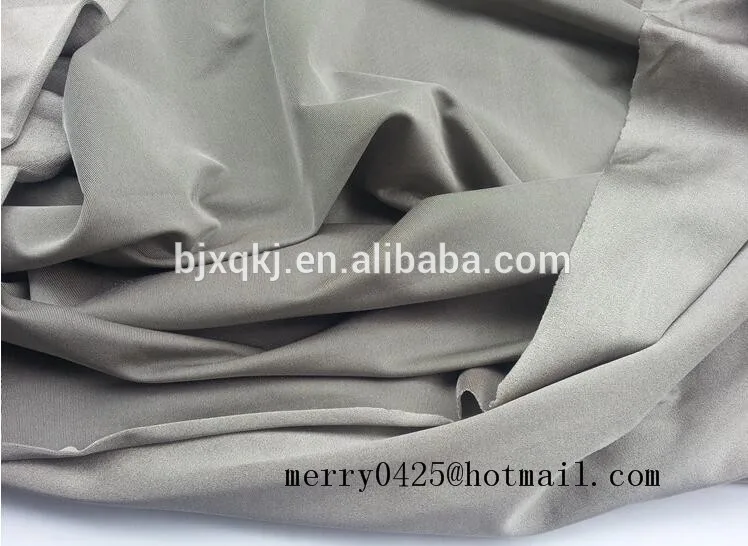 
Real silver fiber reflective /nano silver underwear fabric / anti radiation fabric 