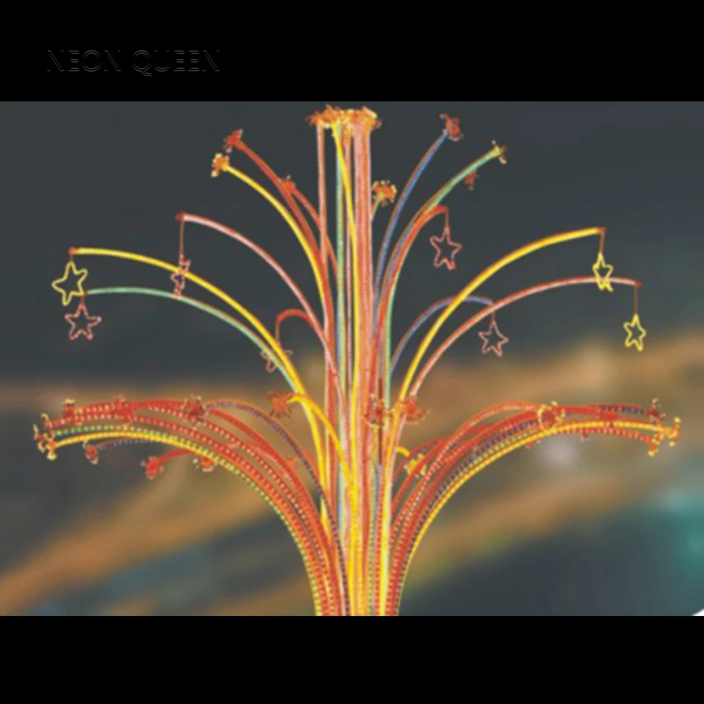 
Outdoor christmas decoration full color firework light 220V IP65 led firework lights supplier 