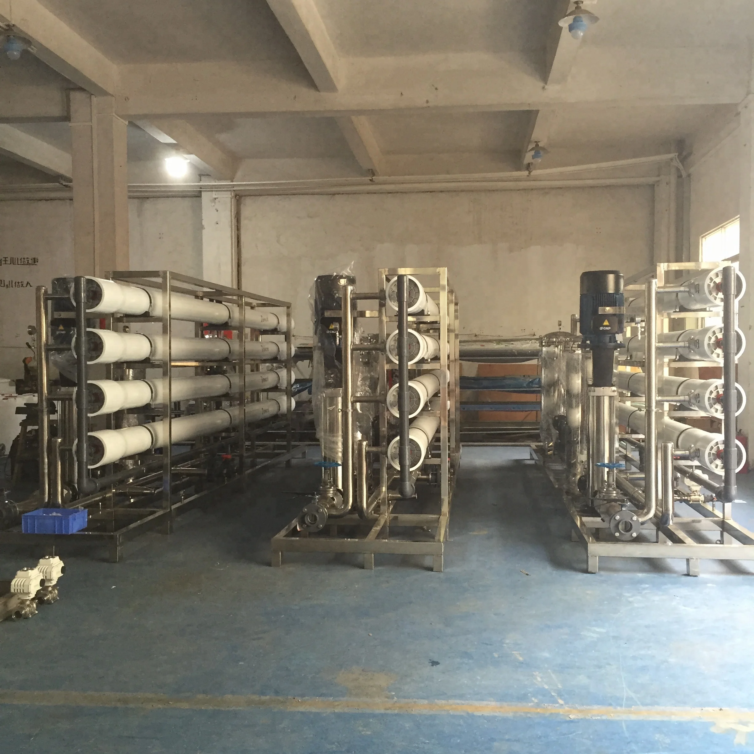 40m3/h boiler application deionized water treatment plant