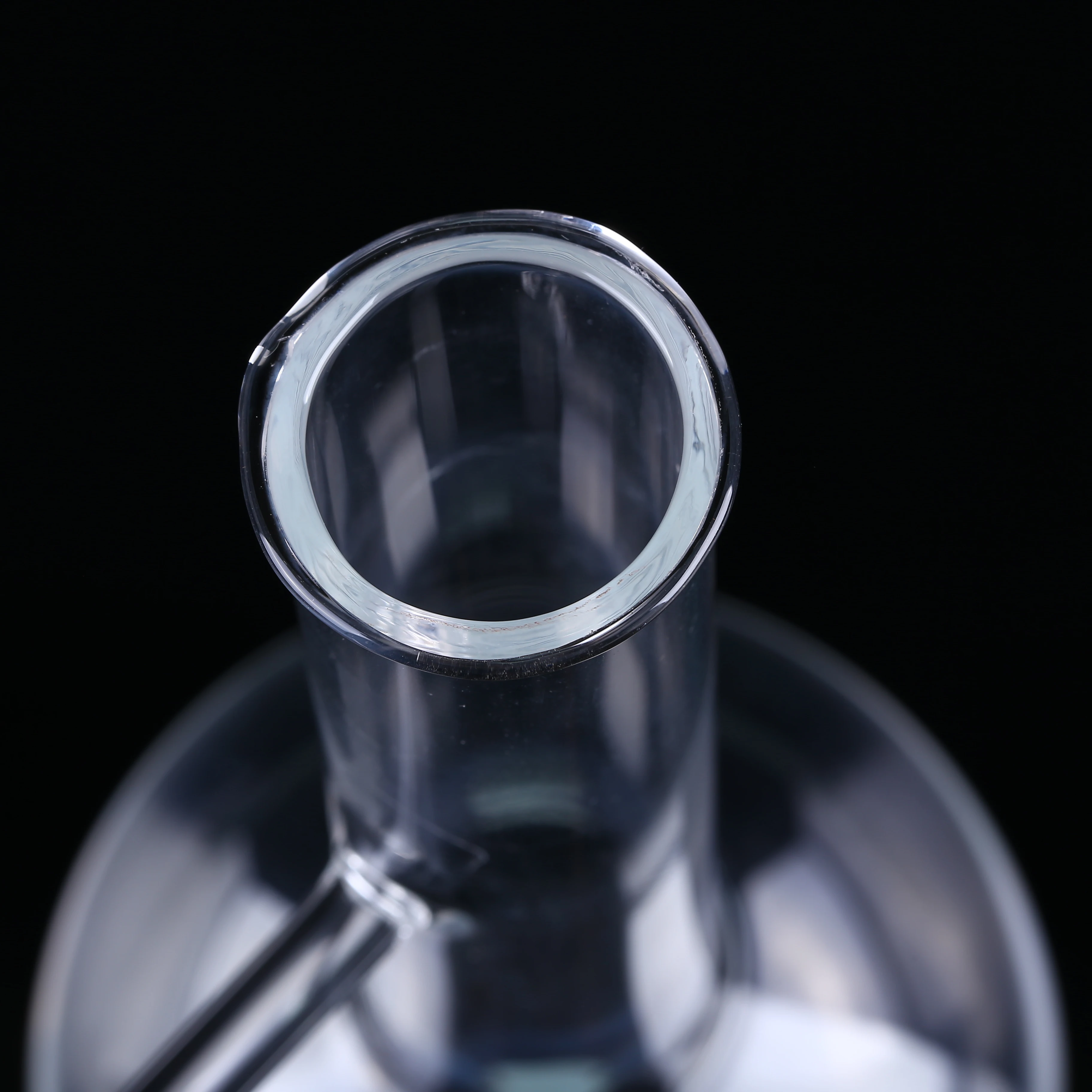 
Transparent Narrow Neck Quartz Glass Flask for Laboratory 