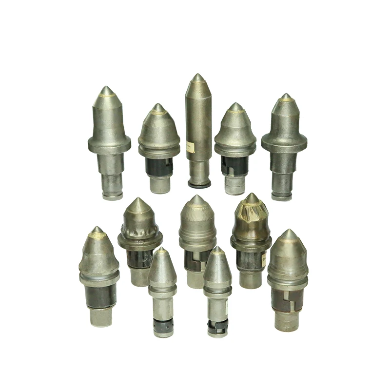 Foundation drilling auger bits for auger drilling