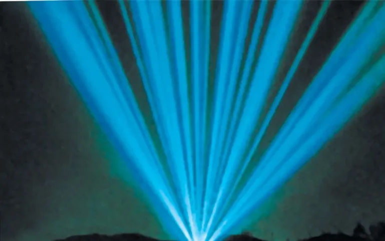 Outdoor Sky Beam Light 2500W Skyrose  Light