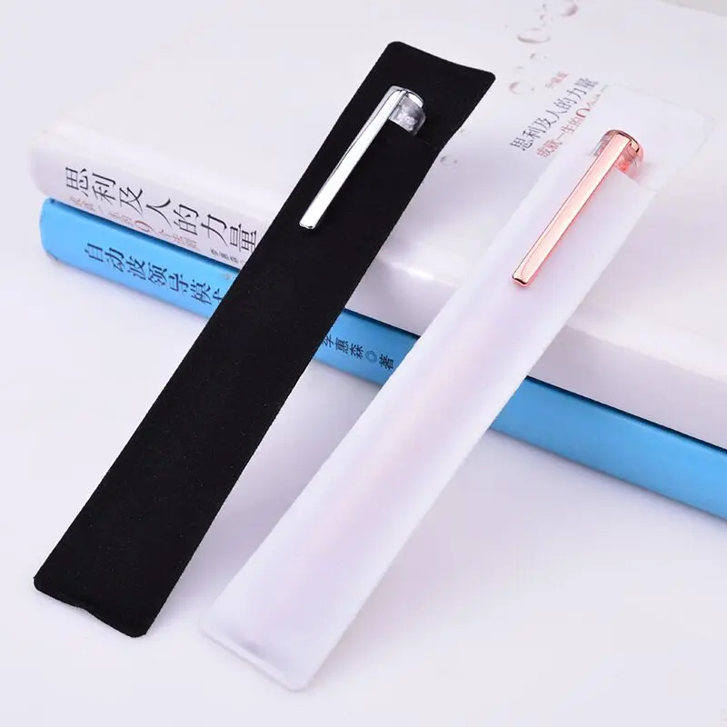 Прямая продажа от производителя, деловая упаковка, бархатная прямоугольная сумка для ручек, сумка для карандашей Holo