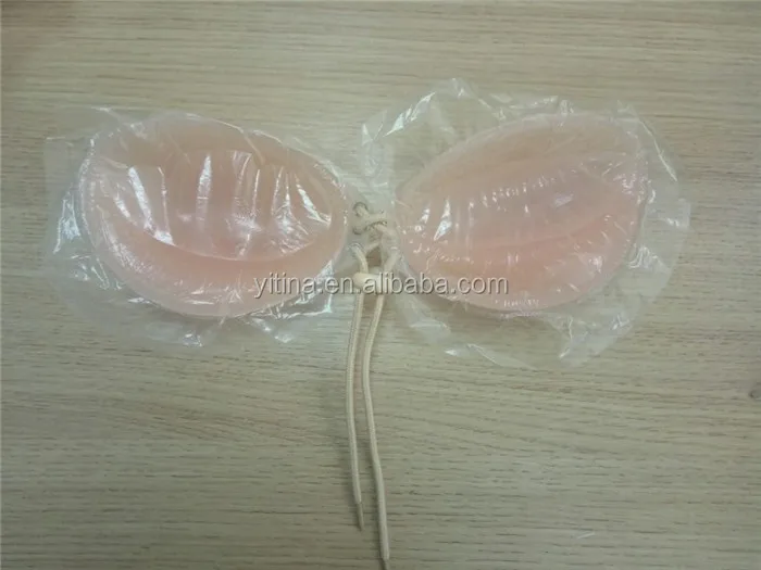 
Stereoscopic Lala Goddess Women Undearwear Invisible Silicone Push up Bra 