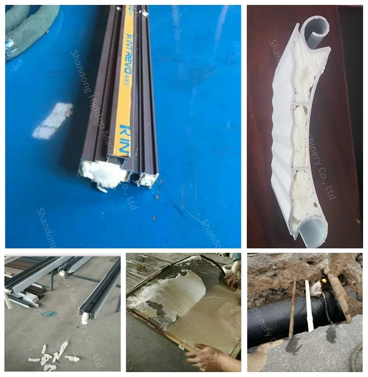 Low flow rate PU foam polyurethane injection filling machine for insulation