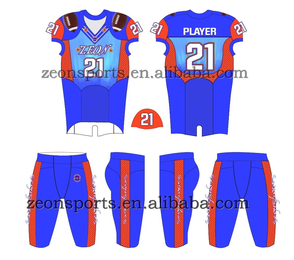 wholesale customized team logo sublimation american football uniform