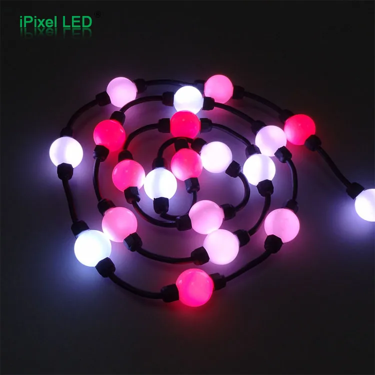 360 degree full color ws2801 led ball pixel module 50mm