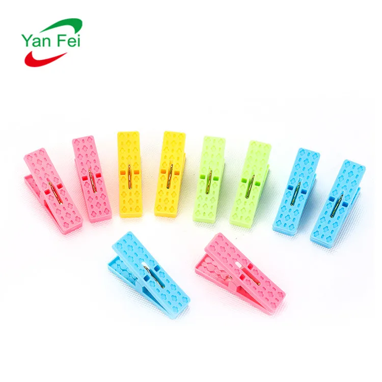 High Quality Wholesale Hot Selling China Factory Strong And Durable Plastic Clothespins For Household Laundry Clothes Pegs