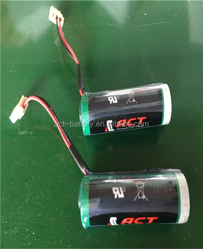 
high capacity 3.6V AA size LS14500 lithium non rechargeable battery ER14505 2700mAh 