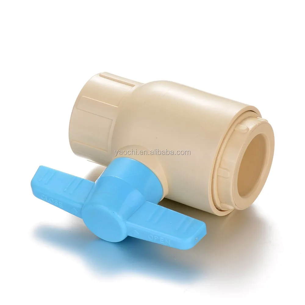 Plastic Single Union Ball Valves ball stop valve PVC valves for irrigation (M x F)
