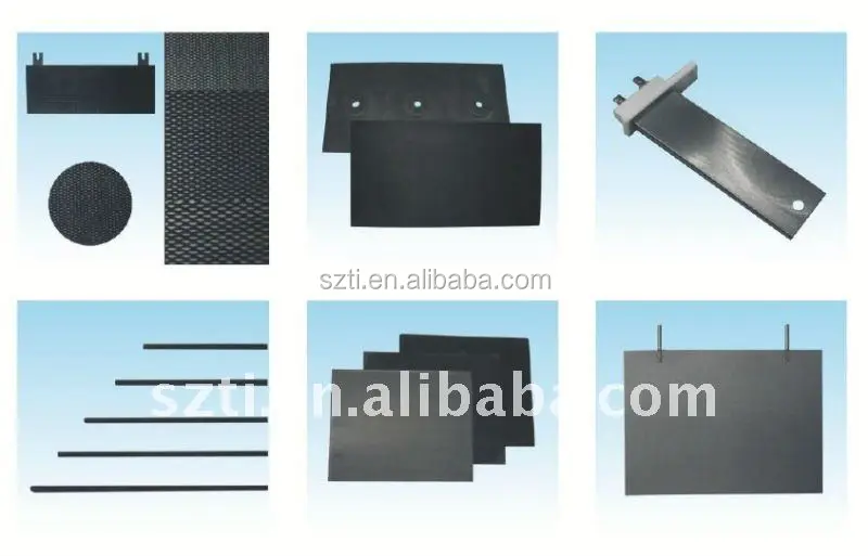 RuO2 Coated Titanium anode galvanization
