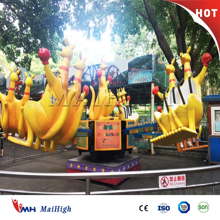 Amusement park family games attractions kids rides kangaroo jump for sale