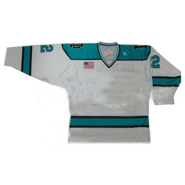 Цена производителя пользовательские унисекс сублимированный хоккей-Джерси