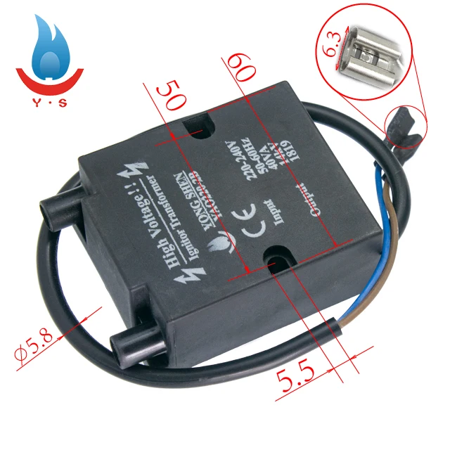 High Voltage ignition Transformer  High Voltage ignitorTransformer YAO220-2B