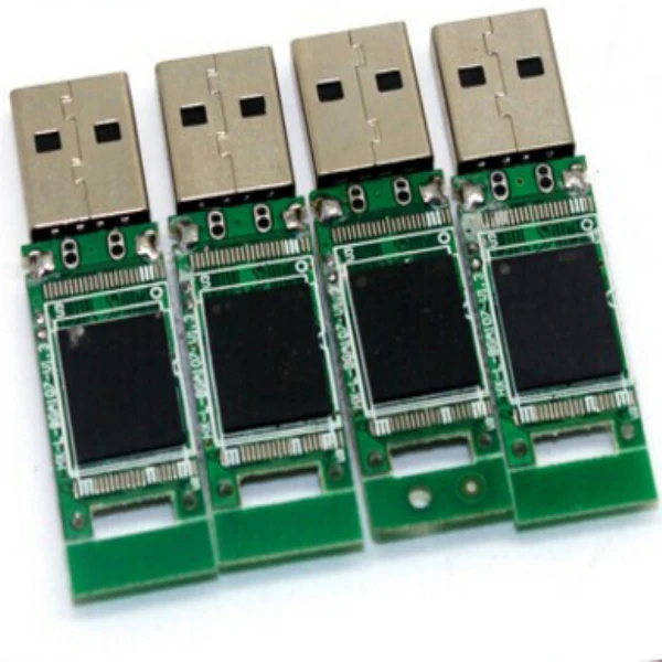 Factory Direct Price Naked USB flash drive 8gb 16gb USB Chips PCBA 32gb 64gb usb 2.0 chips Naked Pendrives