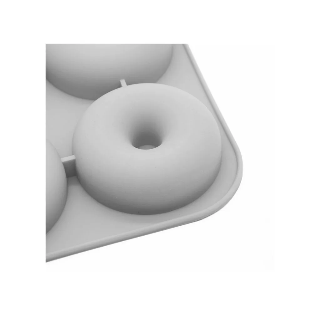 Silicone Donut Baking Pan Biscuit Mold, Makes 9 Full Size Donuts, Dishwasher and Freezer Safe