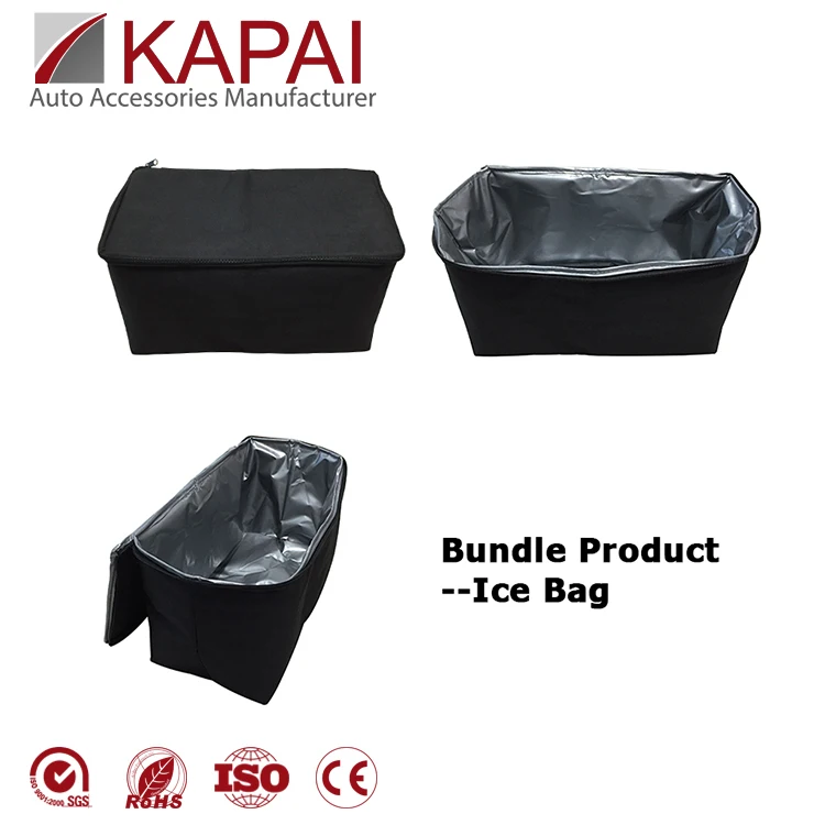 Non Slip Bottom Strips Multi-functional Organizer Car Trunk