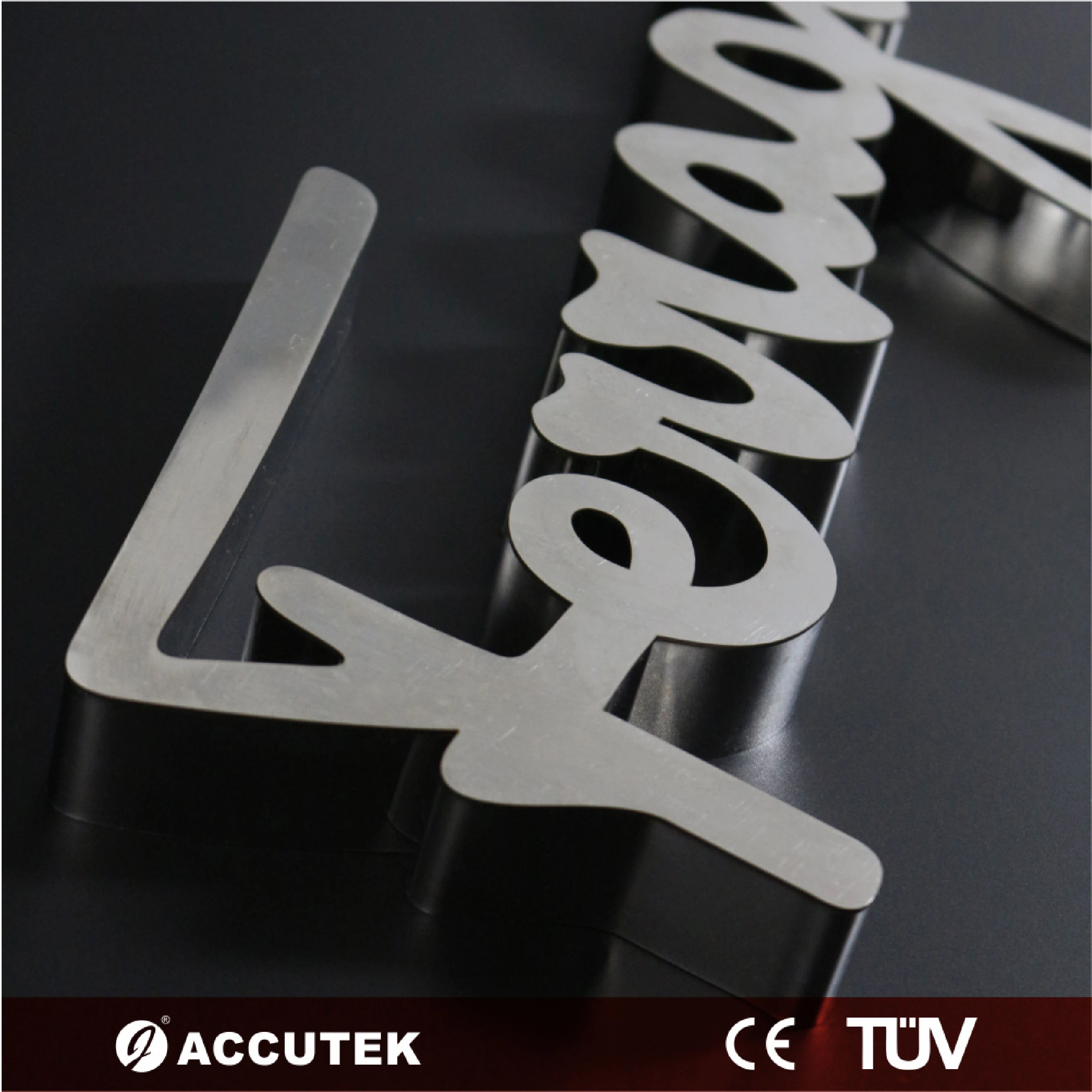 
factory price Accutek full function all in one max 200mm stainless steel and aluminum channel letter bending machine 