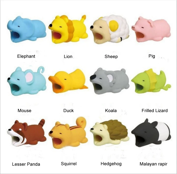 Cable Bite for phone Cable Cord Cute Animal Phone Accessory Protector Cable Accessory