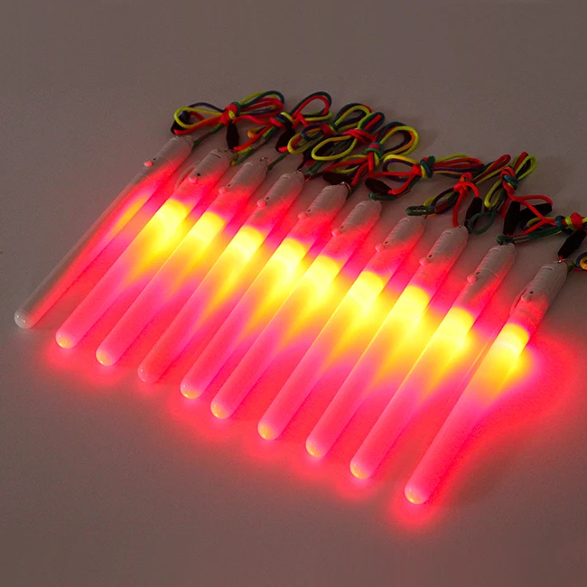 China-Made LED Light-Up Poi Stick Custom Logo Printed Promotional Party Supplies for Concerts