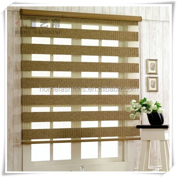 Yilian Лучшая цена украшение дома Зебра оттенков окна шторы для гостиной