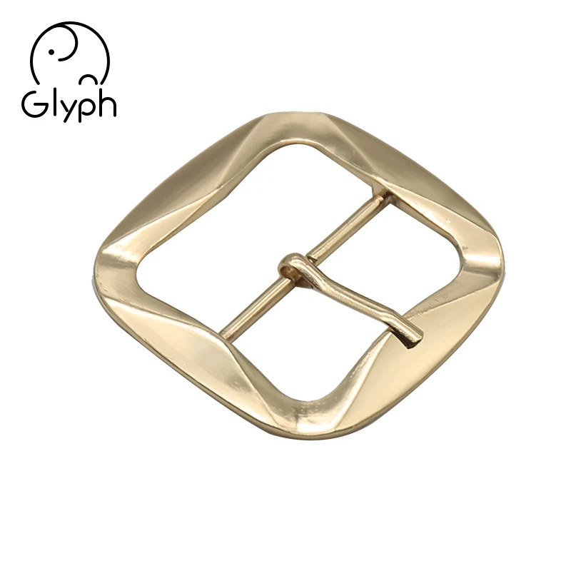 High quality alloy plating bulk 40mm pin belt buckle