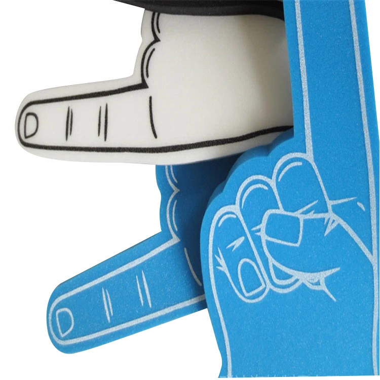 Спортивные соревнования, большая перчатка из вспененного этилвинилацетата