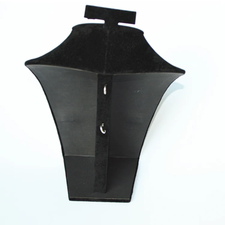 Elegant Handmade Beautiful Black Velvet Jewelry Set Display Stand