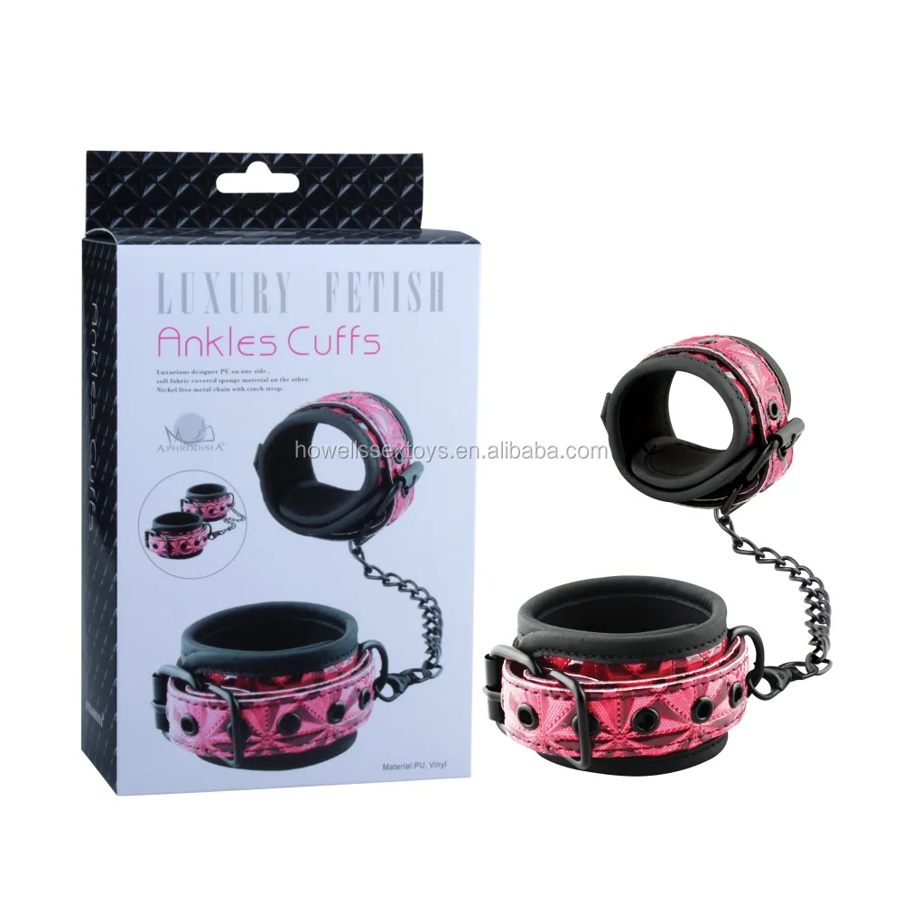 Safe Sex Tool Sex Toys Sexy Slave Costumes Ankles Cuffs Role Play For Adults